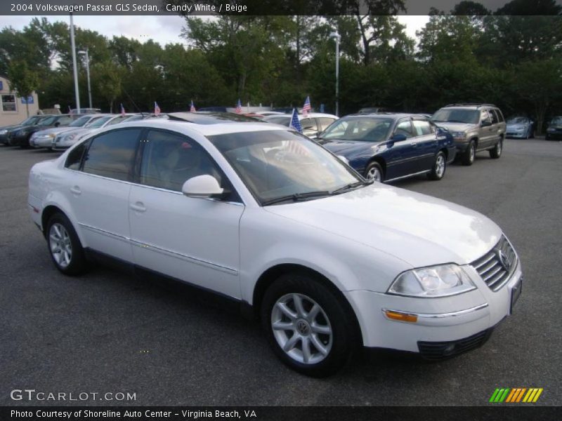 Candy White / Beige 2004 Volkswagen Passat GLS Sedan