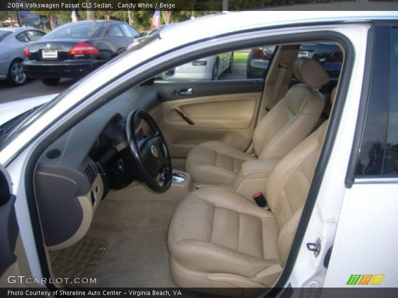 Candy White / Beige 2004 Volkswagen Passat GLS Sedan
