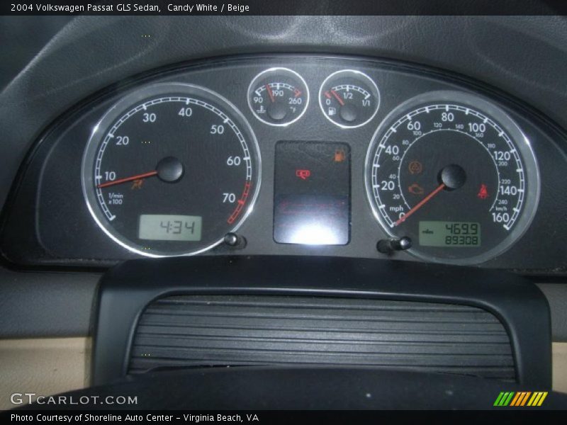 Candy White / Beige 2004 Volkswagen Passat GLS Sedan