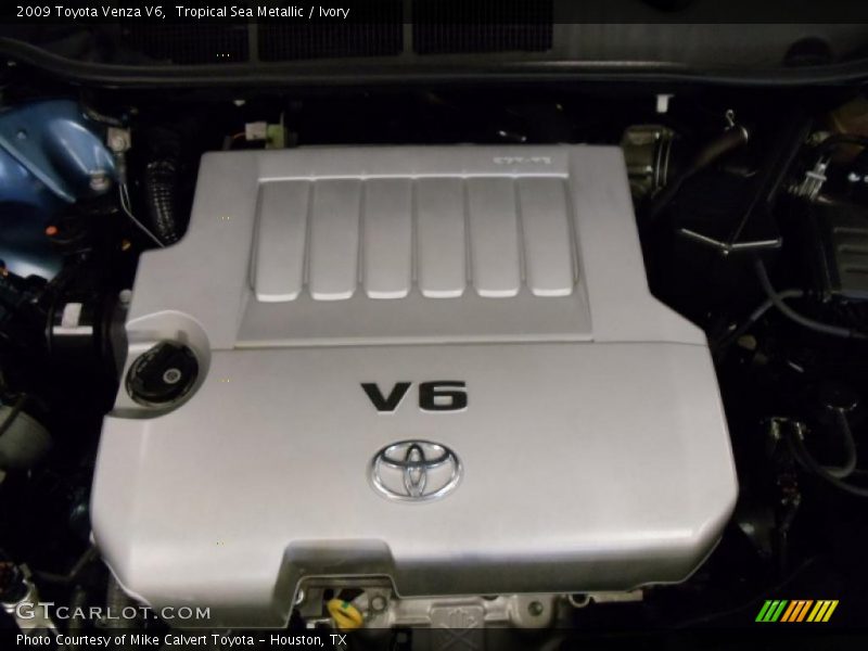 Tropical Sea Metallic / Ivory 2009 Toyota Venza V6