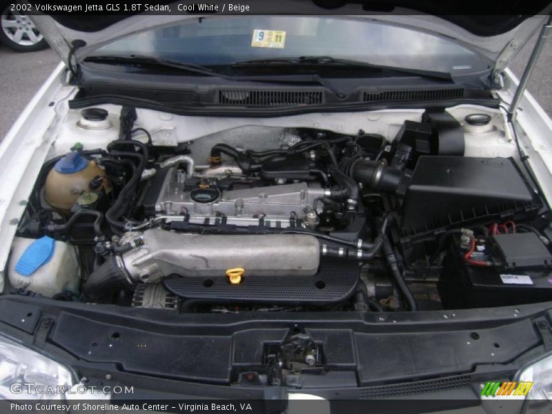 Cool White / Beige 2002 Volkswagen Jetta GLS 1.8T Sedan