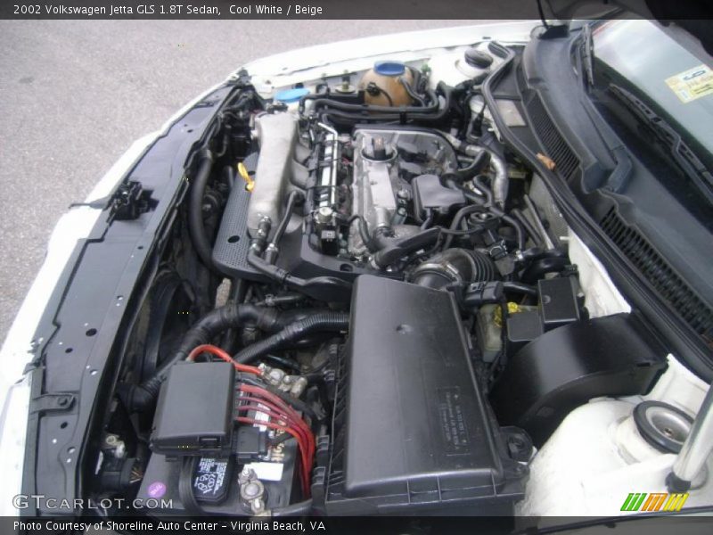 Cool White / Beige 2002 Volkswagen Jetta GLS 1.8T Sedan