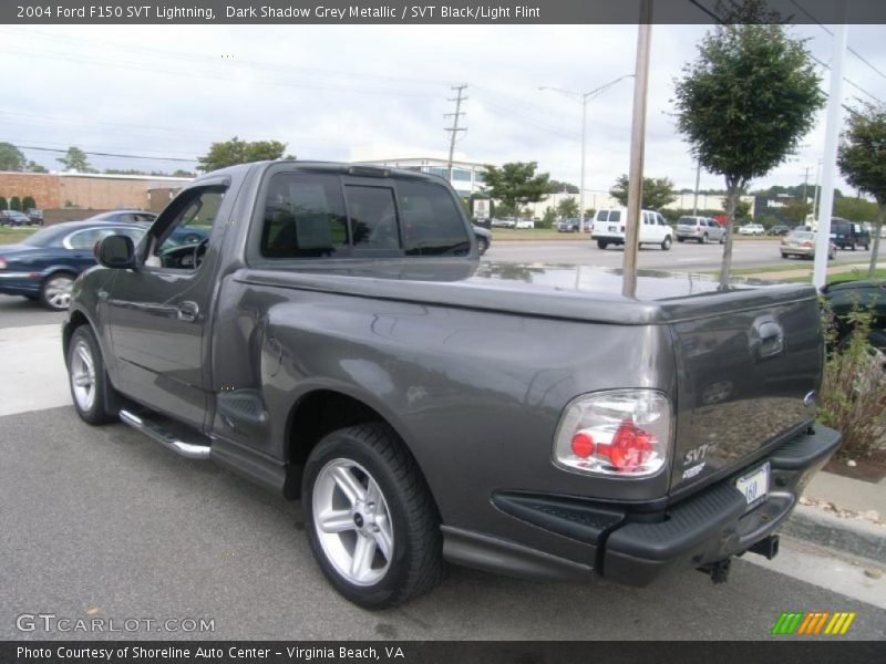 Dark Shadow Grey Metallic / SVT Black/Light Flint 2004 Ford F150 SVT Lightning