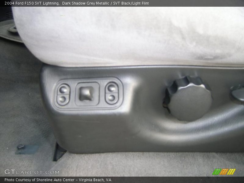 Dark Shadow Grey Metallic / SVT Black/Light Flint 2004 Ford F150 SVT Lightning