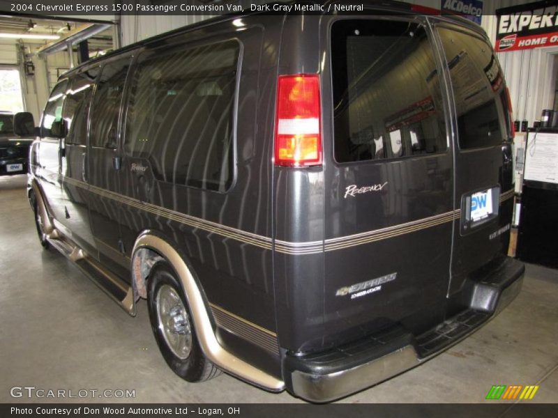 Dark Gray Metallic / Neutral 2004 Chevrolet Express 1500 Passenger Conversion Van