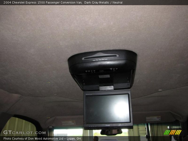 Dark Gray Metallic / Neutral 2004 Chevrolet Express 1500 Passenger Conversion Van