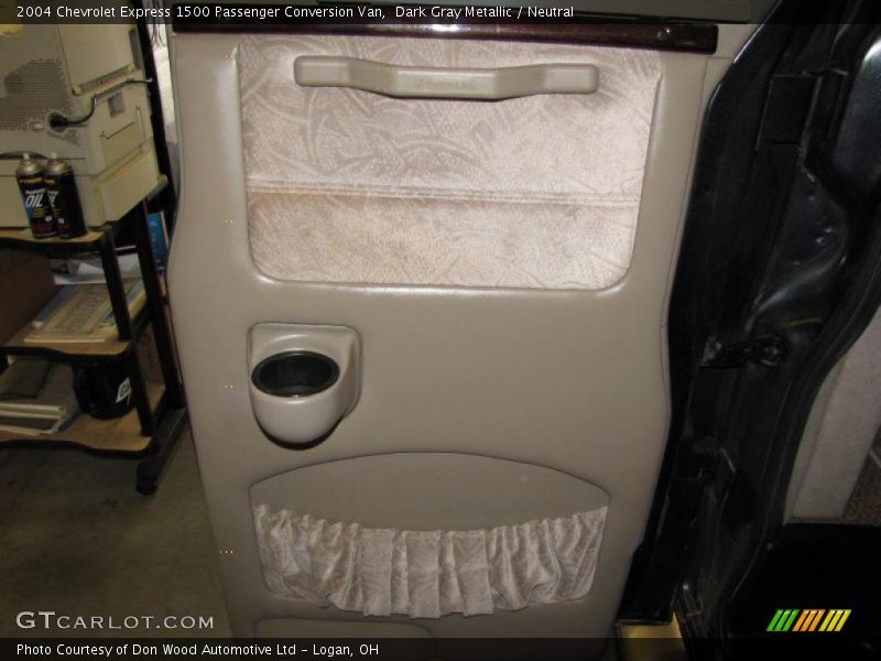 Dark Gray Metallic / Neutral 2004 Chevrolet Express 1500 Passenger Conversion Van