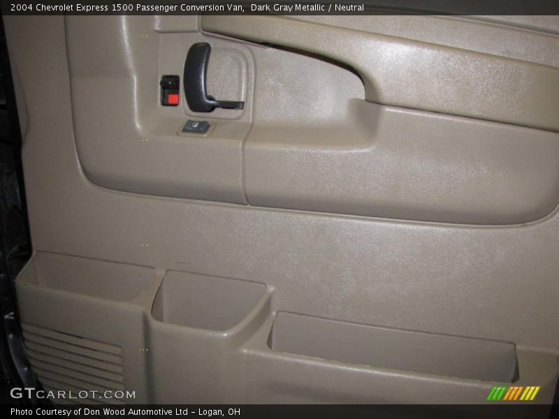 Dark Gray Metallic / Neutral 2004 Chevrolet Express 1500 Passenger Conversion Van