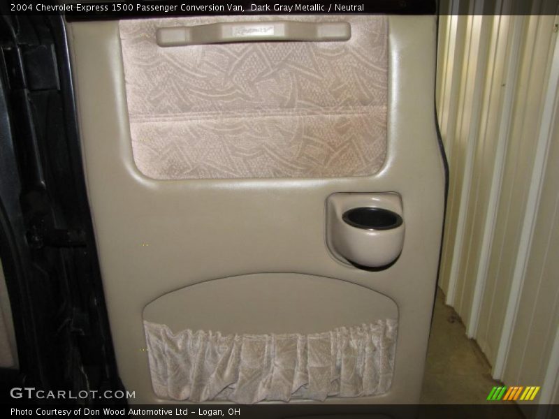 Dark Gray Metallic / Neutral 2004 Chevrolet Express 1500 Passenger Conversion Van