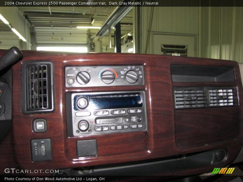 Controls of 2004 Express 1500 Passenger Conversion Van