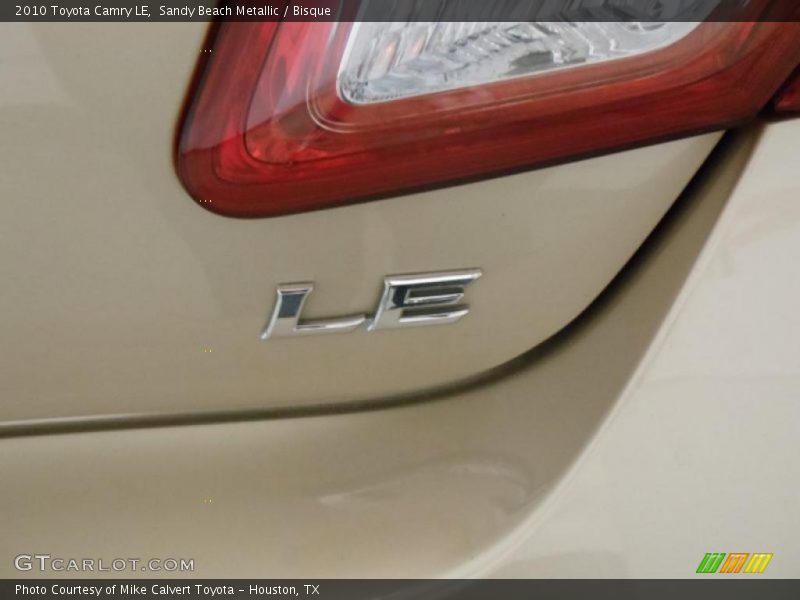 Sandy Beach Metallic / Bisque 2010 Toyota Camry LE