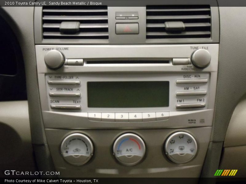 Sandy Beach Metallic / Bisque 2010 Toyota Camry LE