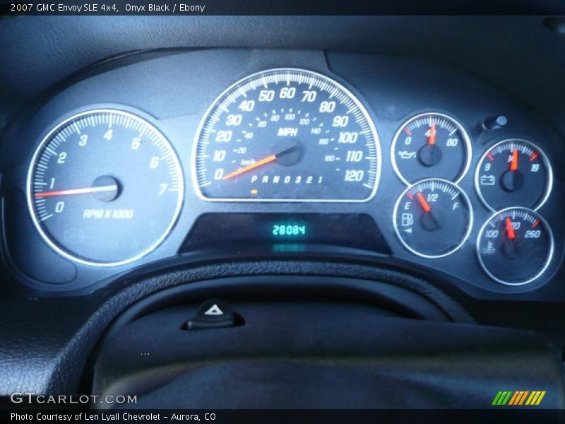 Onyx Black / Ebony 2007 GMC Envoy SLE 4x4