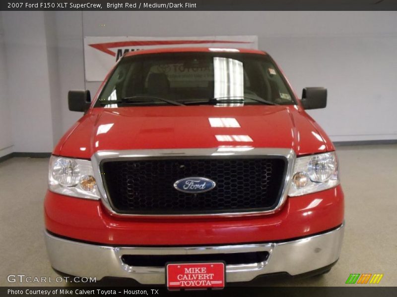 Bright Red / Medium/Dark Flint 2007 Ford F150 XLT SuperCrew
