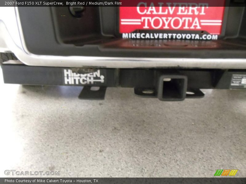Bright Red / Medium/Dark Flint 2007 Ford F150 XLT SuperCrew