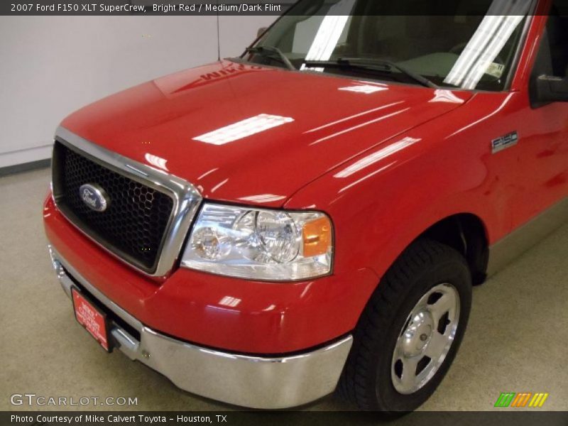 Bright Red / Medium/Dark Flint 2007 Ford F150 XLT SuperCrew