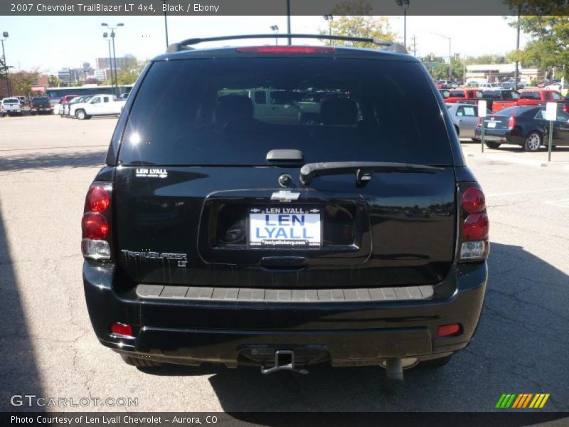 Black / Ebony 2007 Chevrolet TrailBlazer LT 4x4