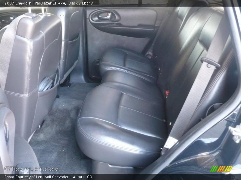 Black / Ebony 2007 Chevrolet TrailBlazer LT 4x4