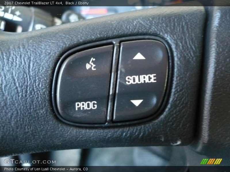 Black / Ebony 2007 Chevrolet TrailBlazer LT 4x4