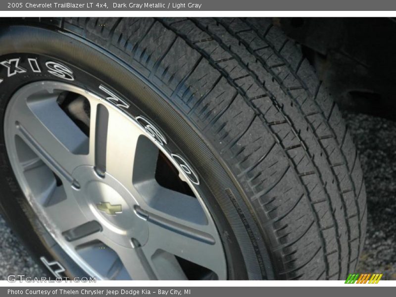 Dark Gray Metallic / Light Gray 2005 Chevrolet TrailBlazer LT 4x4