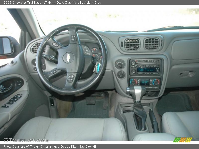 Dark Gray Metallic / Light Gray 2005 Chevrolet TrailBlazer LT 4x4