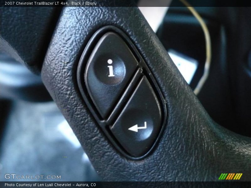 Black / Ebony 2007 Chevrolet TrailBlazer LT 4x4