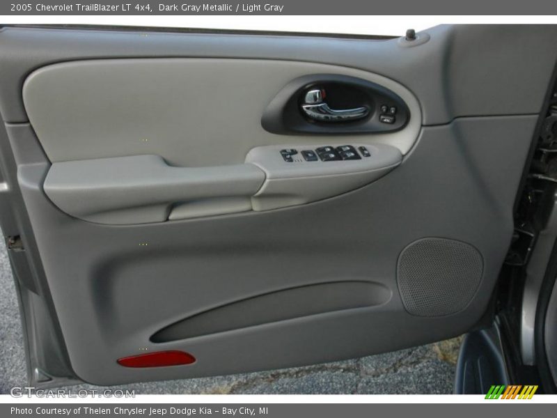 Dark Gray Metallic / Light Gray 2005 Chevrolet TrailBlazer LT 4x4