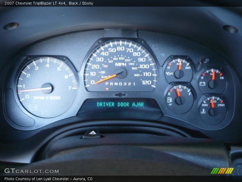 Black / Ebony 2007 Chevrolet TrailBlazer LT 4x4