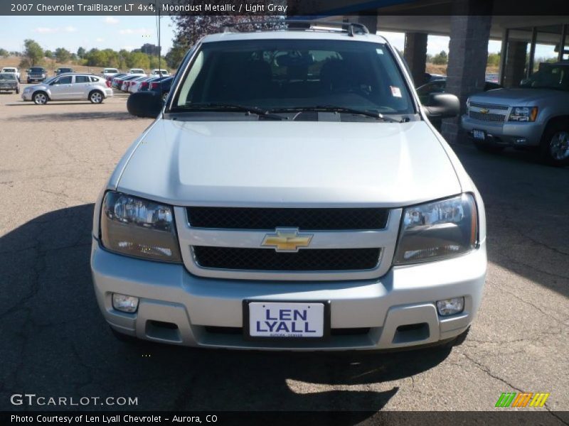 Moondust Metallic / Light Gray 2007 Chevrolet TrailBlazer LT 4x4