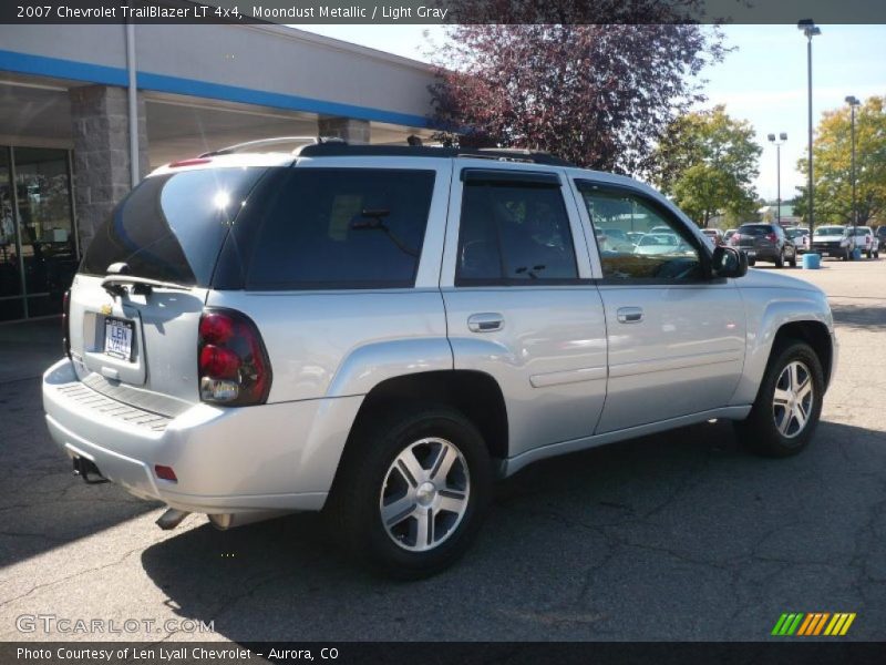 Moondust Metallic / Light Gray 2007 Chevrolet TrailBlazer LT 4x4