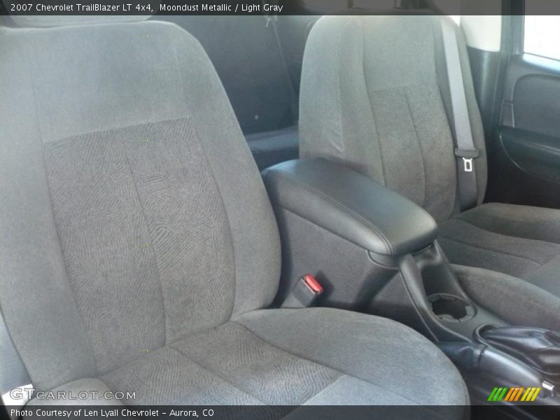 Moondust Metallic / Light Gray 2007 Chevrolet TrailBlazer LT 4x4