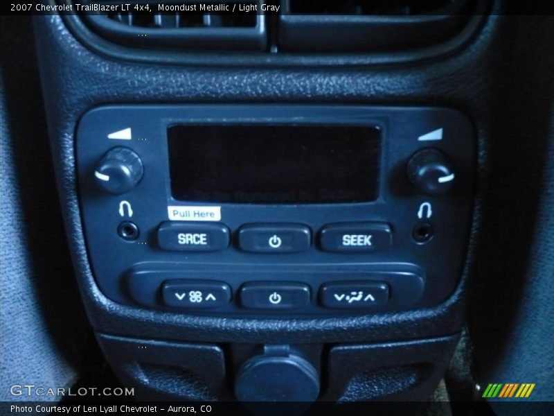 Moondust Metallic / Light Gray 2007 Chevrolet TrailBlazer LT 4x4