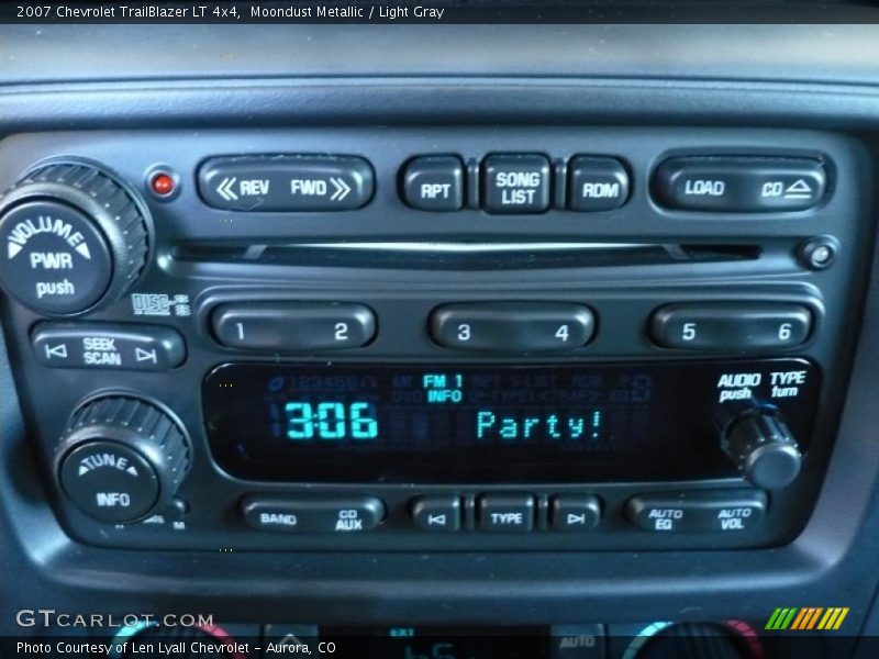 Moondust Metallic / Light Gray 2007 Chevrolet TrailBlazer LT 4x4