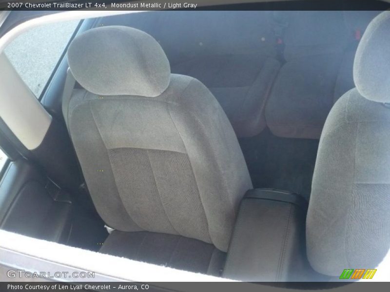 Moondust Metallic / Light Gray 2007 Chevrolet TrailBlazer LT 4x4