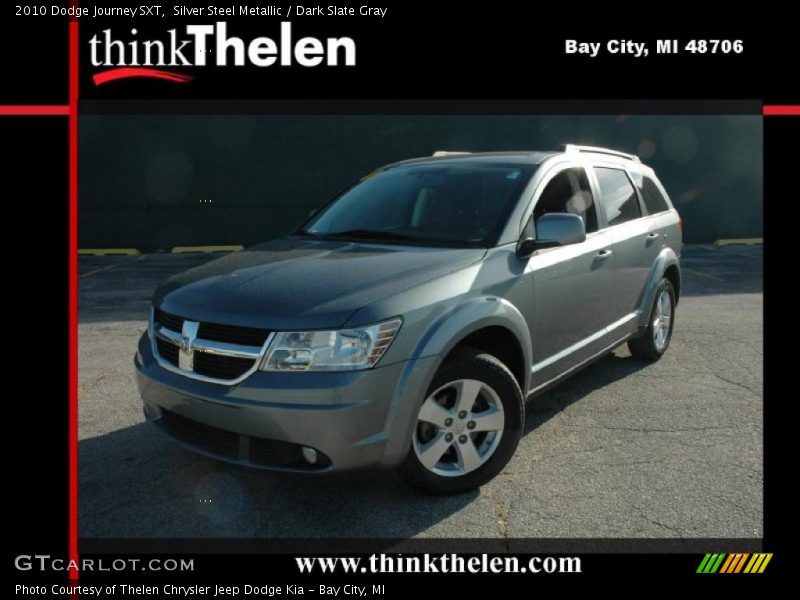 Silver Steel Metallic / Dark Slate Gray 2010 Dodge Journey SXT