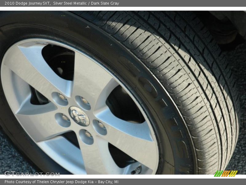 Silver Steel Metallic / Dark Slate Gray 2010 Dodge Journey SXT