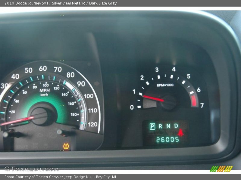 Silver Steel Metallic / Dark Slate Gray 2010 Dodge Journey SXT