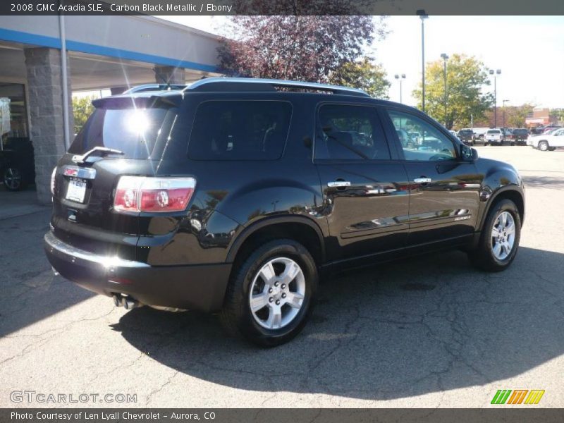 Carbon Black Metallic / Ebony 2008 GMC Acadia SLE