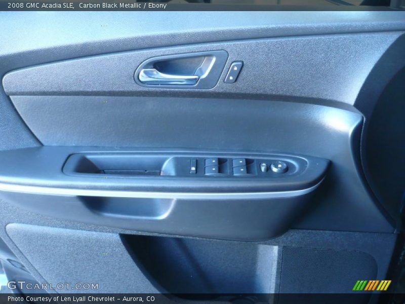 Carbon Black Metallic / Ebony 2008 GMC Acadia SLE