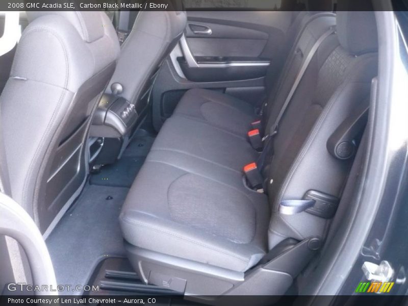 Carbon Black Metallic / Ebony 2008 GMC Acadia SLE