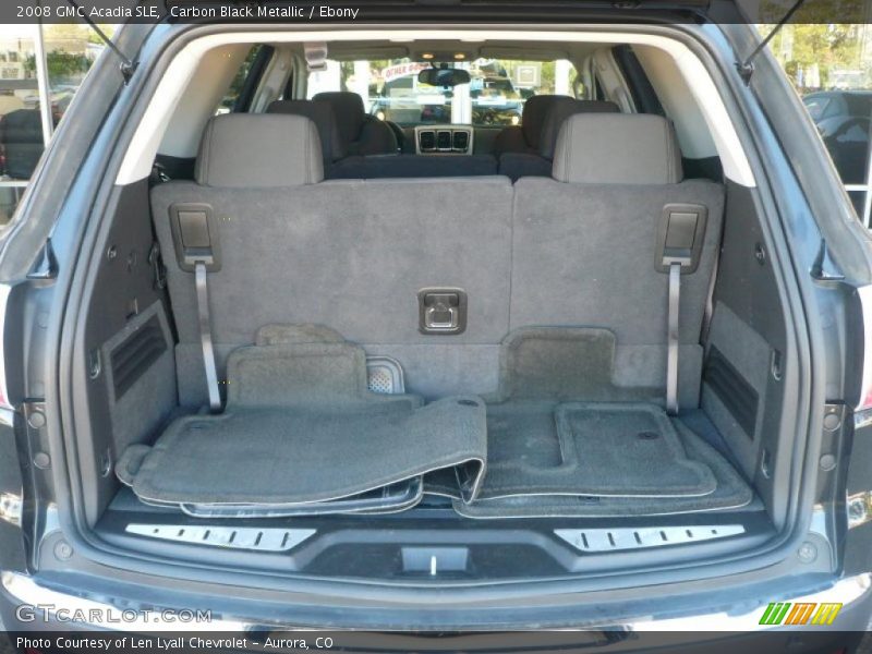 Carbon Black Metallic / Ebony 2008 GMC Acadia SLE