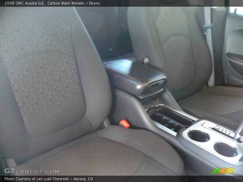 Carbon Black Metallic / Ebony 2008 GMC Acadia SLE