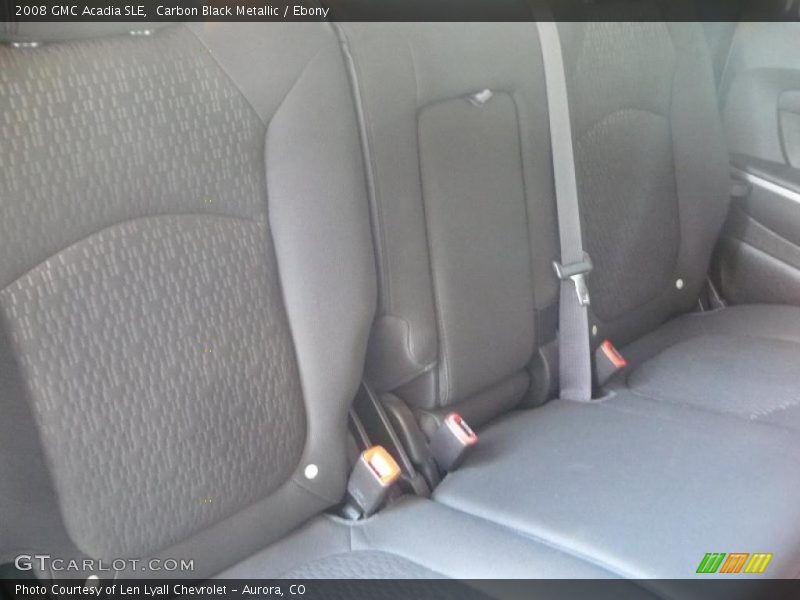 Carbon Black Metallic / Ebony 2008 GMC Acadia SLE