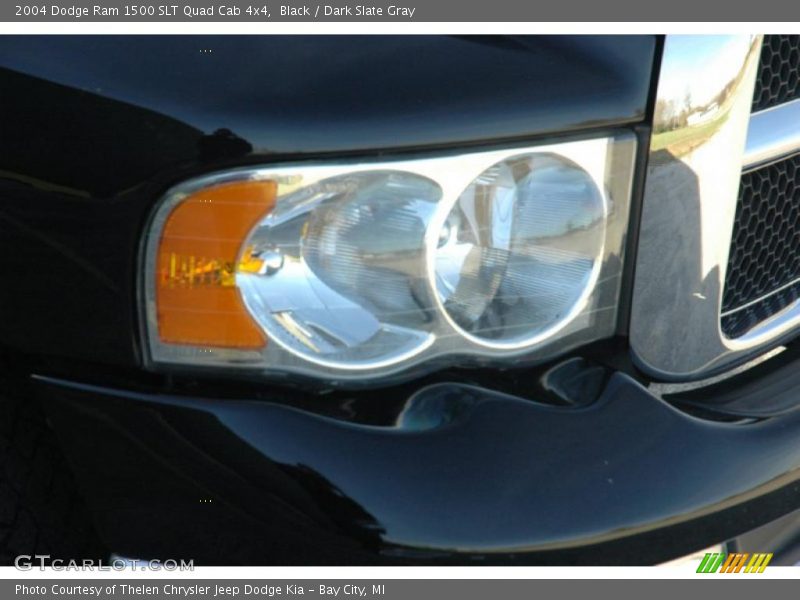 Black / Dark Slate Gray 2004 Dodge Ram 1500 SLT Quad Cab 4x4