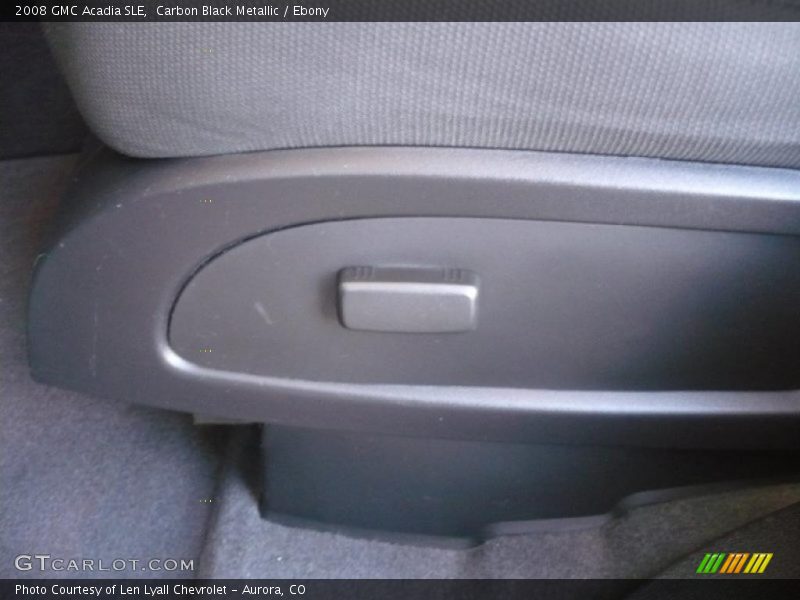 Carbon Black Metallic / Ebony 2008 GMC Acadia SLE