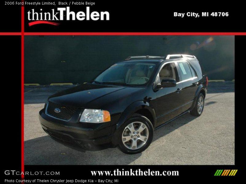 Black / Pebble Beige 2006 Ford Freestyle Limited