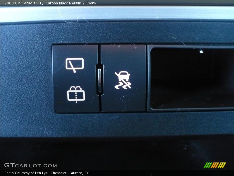 Carbon Black Metallic / Ebony 2008 GMC Acadia SLE