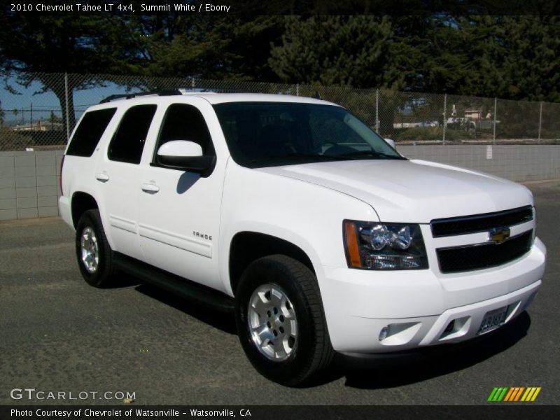 Summit White / Ebony 2010 Chevrolet Tahoe LT 4x4