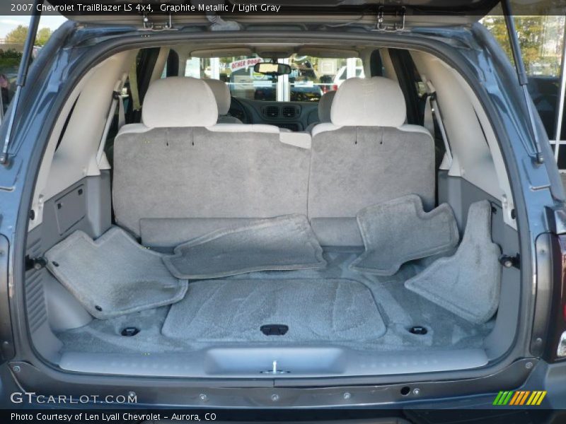 Graphite Metallic / Light Gray 2007 Chevrolet TrailBlazer LS 4x4