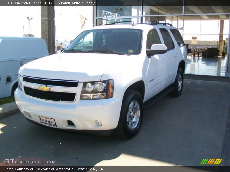 Summit White / Ebony 2010 Chevrolet Tahoe LT 4x4